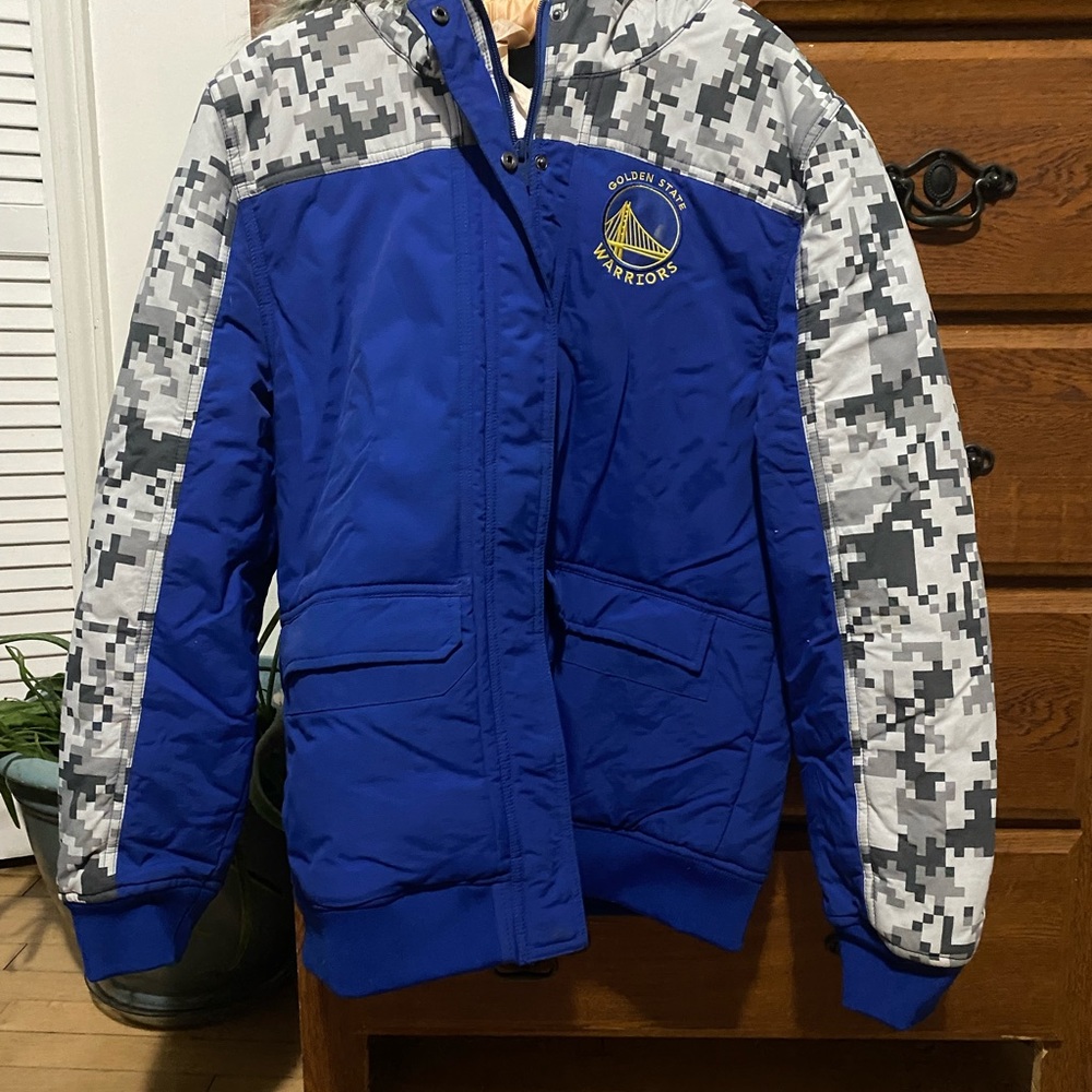 Youth XL Golden State Warriors Winter Coat